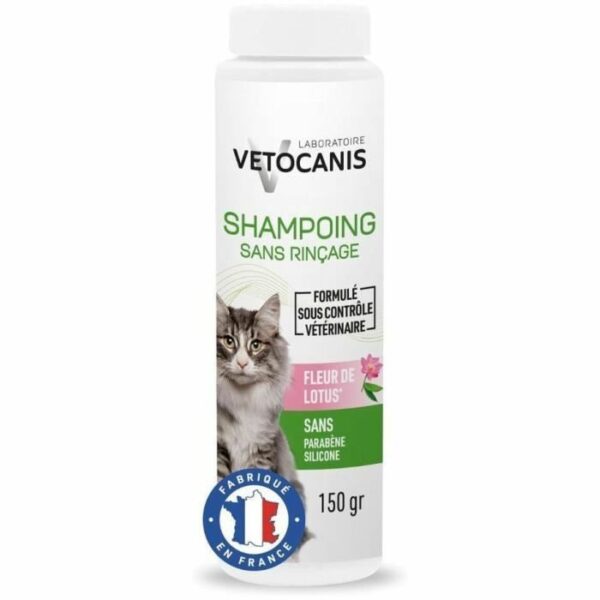VETOCANIS Champú sin enjuague - Para gatos